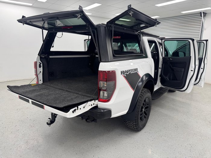 2022 Ford Ranger Raptor X PX MkIII MY21.75 4X4 Dual Range Arctic White