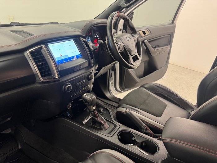 2022 Ford Ranger Raptor X PX MkIII MY21.75 4X4 Dual Range Arctic White