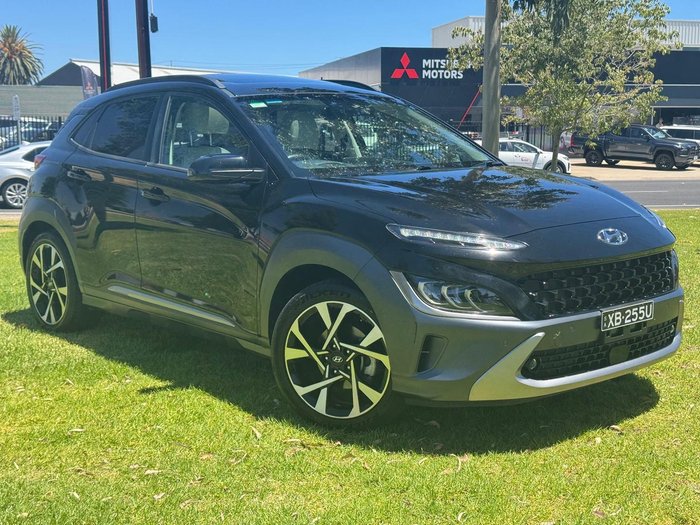 2021 Hyundai Kona Highlander OS.V4 MY21 Phantom Black