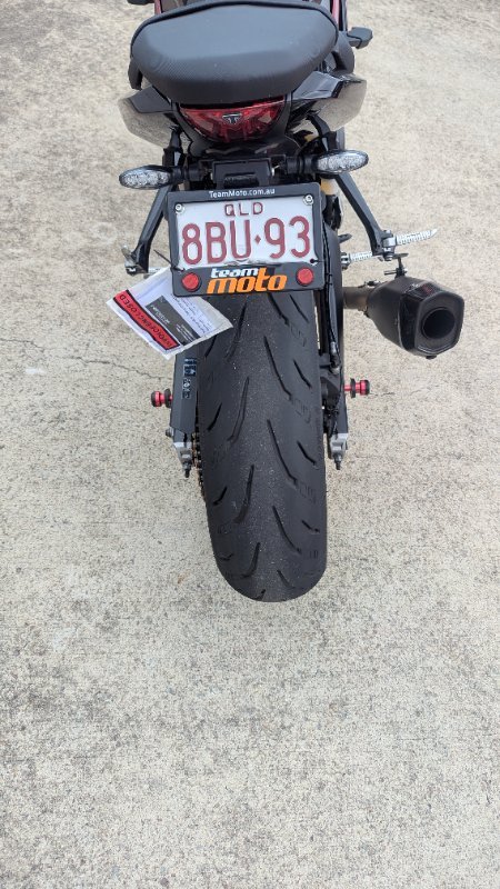 2025 Triumph DAYTONA 660 Red