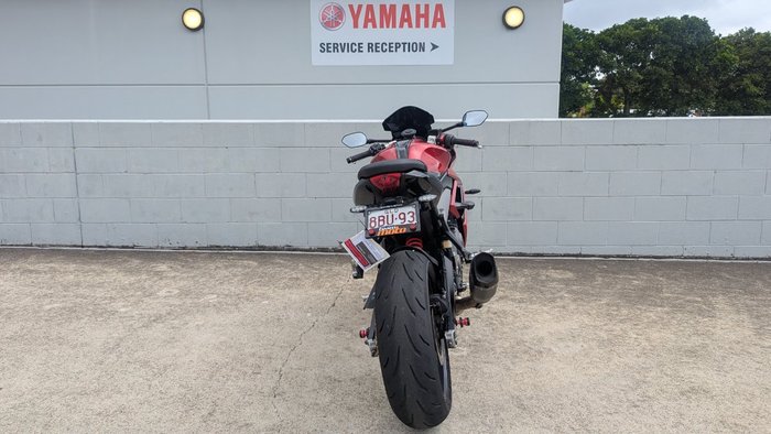 2025 Triumph DAYTONA 660 Red