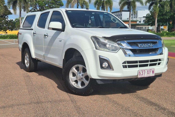 2017 Isuzu D-MAX LS-M MY17 4X4 Dual Range Splash White
