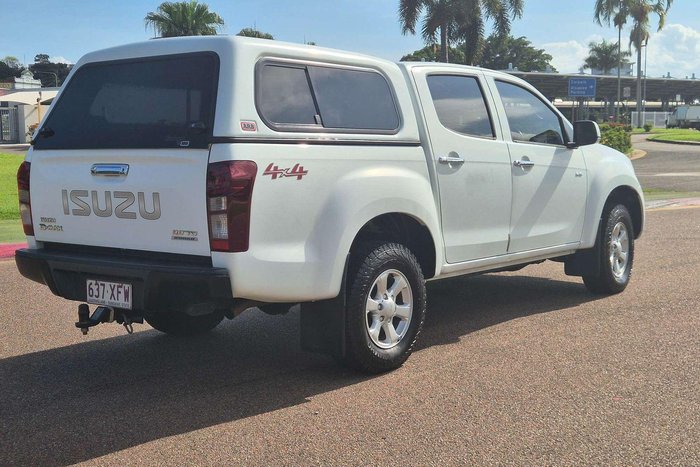 2017 Isuzu D-MAX LS-M MY17 4X4 Dual Range Splash White