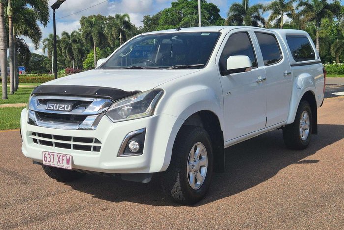 2017 Isuzu D-MAX LS-M MY17 4X4 Dual Range Splash White