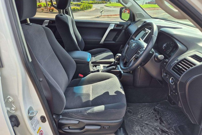 2018 Toyota Landcruiser Prado GXL GDJ150R 4X4 Dual Range Glacier White