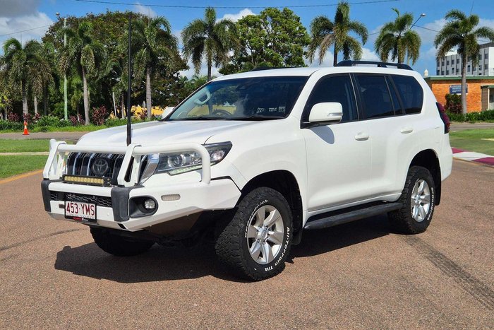 2018 Toyota Landcruiser Prado GXL GDJ150R 4X4 Dual Range Glacier White