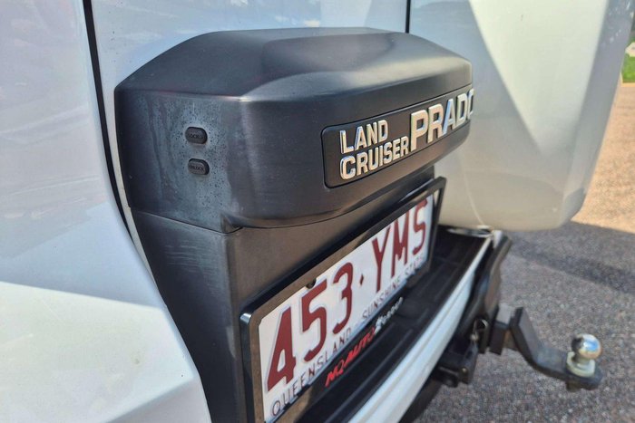 2018 Toyota Landcruiser Prado GXL GDJ150R 4X4 Dual Range Glacier White