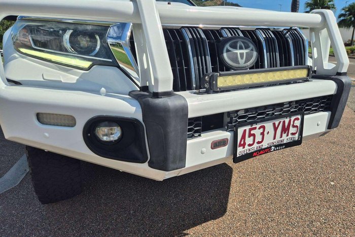 2018 Toyota Landcruiser Prado GXL GDJ150R 4X4 Dual Range Glacier White