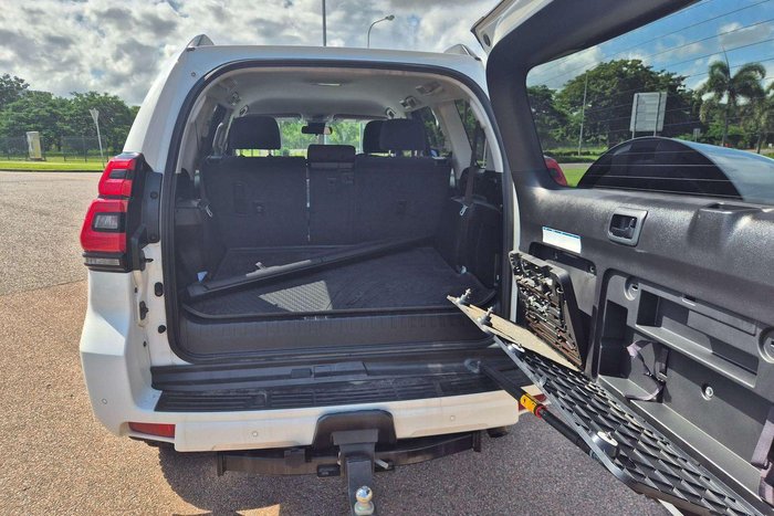 2018 Toyota Landcruiser Prado GXL GDJ150R 4X4 Dual Range Glacier White