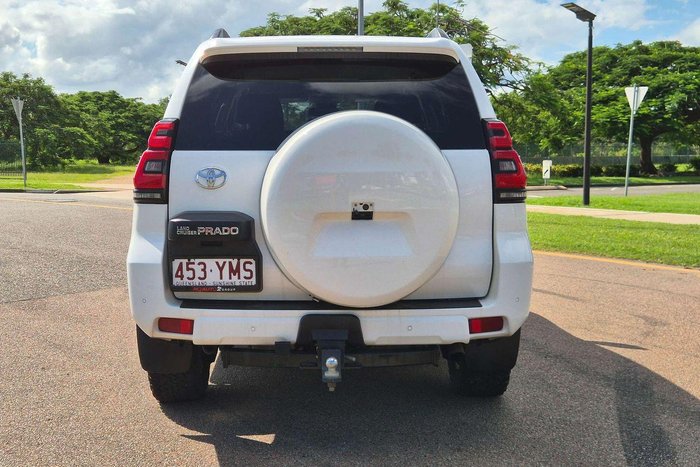 2018 Toyota Landcruiser Prado GXL GDJ150R 4X4 Dual Range Glacier White