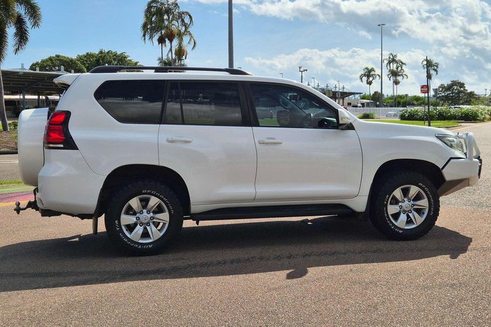 2018 Toyota Landcruiser Prado GXL GDJ150R 4X4 Dual Range Glacier White