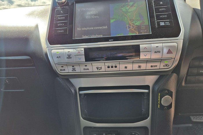 2018 Toyota Landcruiser Prado GXL GDJ150R 4X4 Dual Range Glacier White