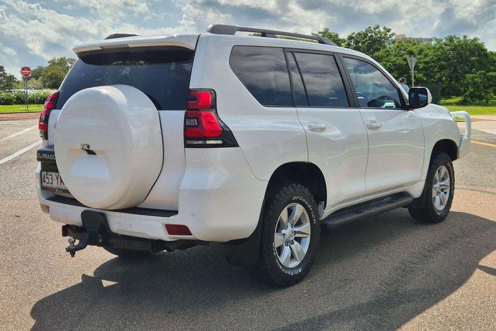 2018 Toyota Landcruiser Prado GXL GDJ150R 4X4 Dual Range Glacier White
