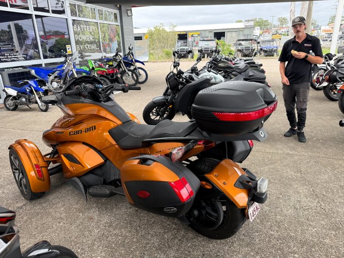 2014 BRP SPYDER RT LTD SE5 ORANGE