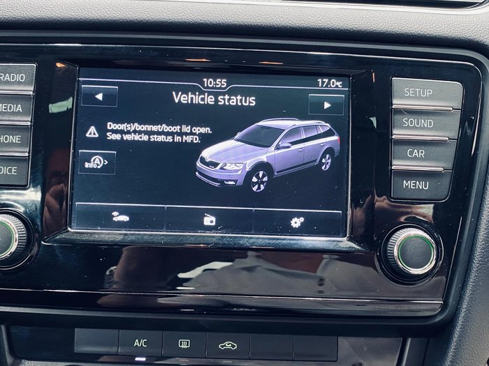 2016 SKODA Octavia Scout 110TDI NE MY17 4X4 White