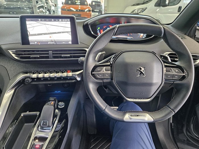 2017 Peugeot 3008 GT Line P84 MY18 Perla Nera Black