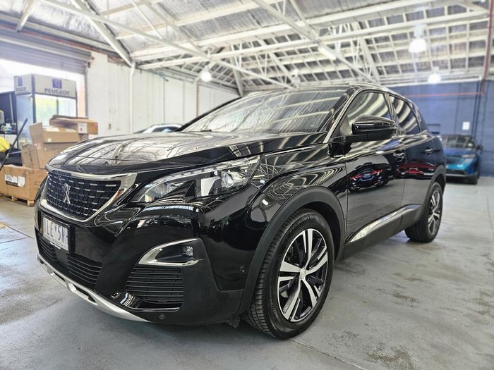 2017 Peugeot 3008 GT Line P84 MY18 Perla Nera Black