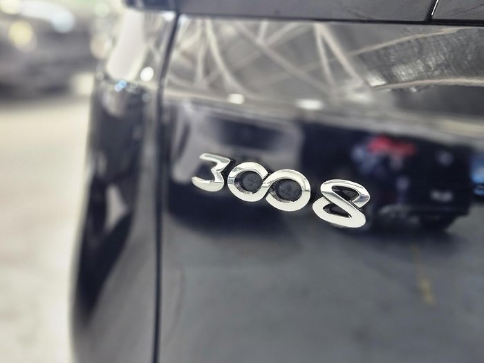 2017 Peugeot 3008 GT Line P84 MY18 Perla Nera Black