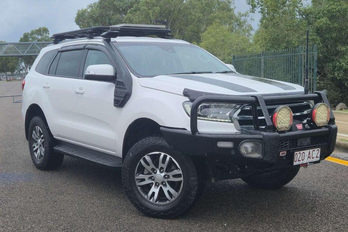 2020 Ford Everest Trend UA II MY20.75 4X4 Dual Range White