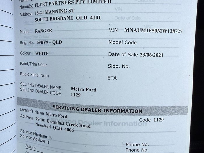 2021 Ford Ranger XLT