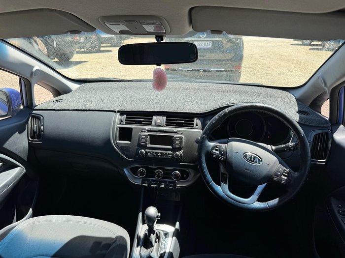 2011 Kia Rio SLi UB MY12 Electric Blue