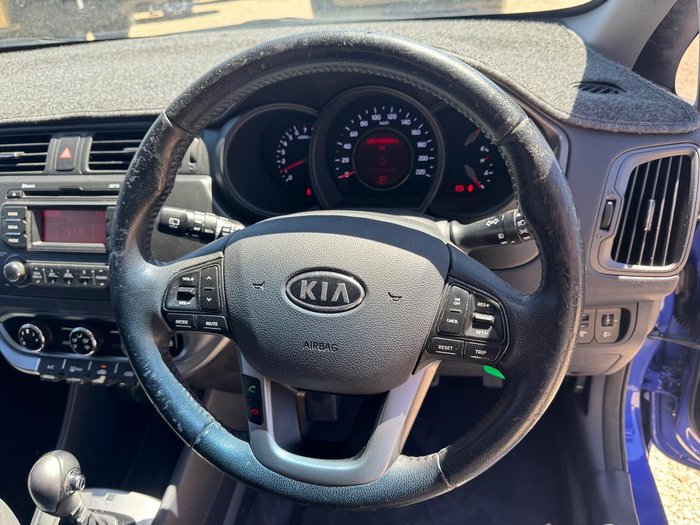 2011 Kia Rio SLi UB MY12 Electric Blue