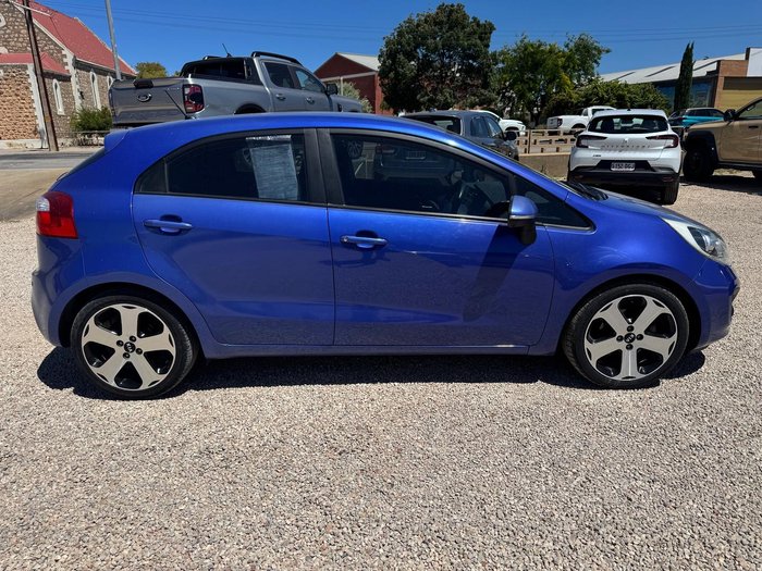 2011 Kia Rio SLi UB MY12 Electric Blue