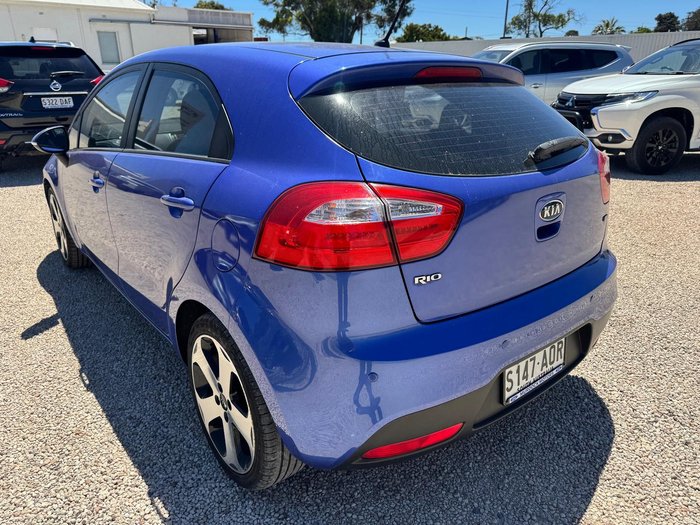 2011 Kia Rio SLi UB MY12 Electric Blue