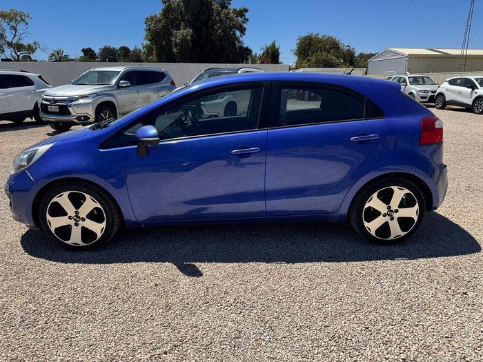 2011 Kia Rio SLi UB MY12 Electric Blue