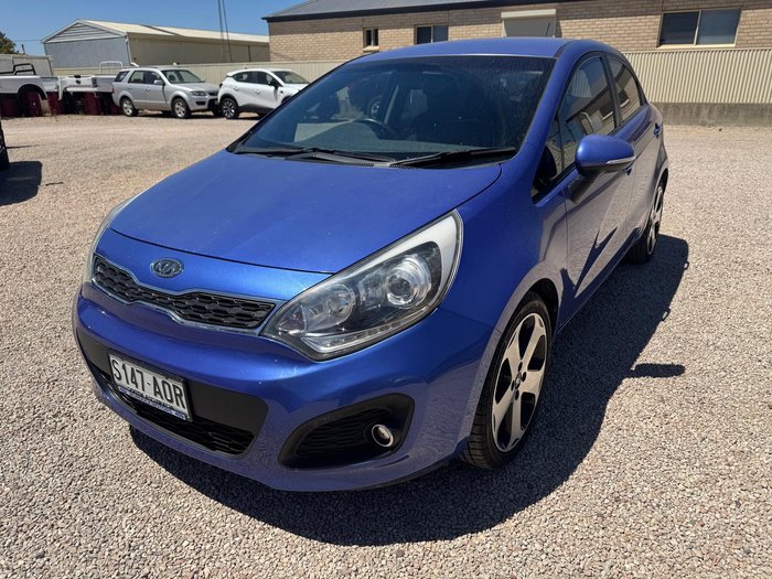 2011 Kia Rio SLi UB MY12 Electric Blue
