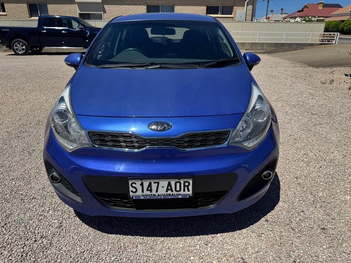 2011 Kia Rio SLi UB MY12 Electric Blue