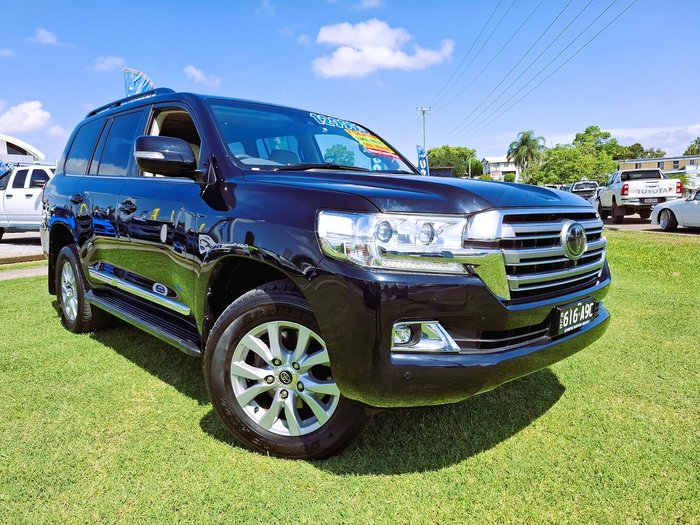 2019 Toyota Landcruiser Sahara VDJ200R 4X4 Dual Range Eclipse Black