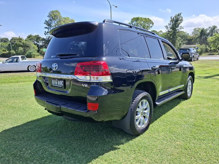 2019 Toyota Landcruiser Sahara VDJ200R 4X4 Dual Range Eclipse Black