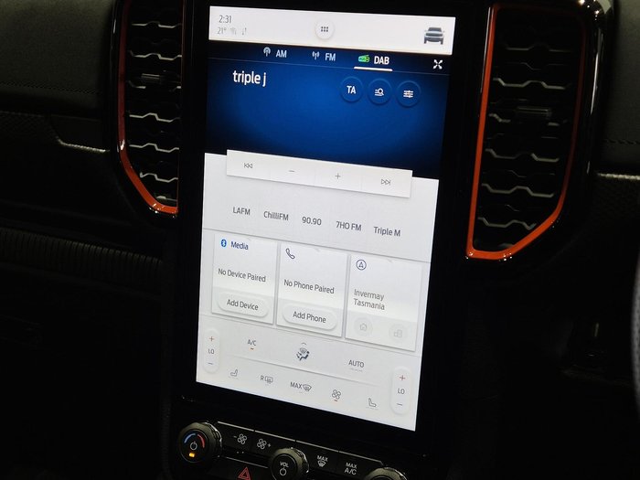 2022 Ford Ranger Raptor MY22 4X4 Dual Range Aluminium