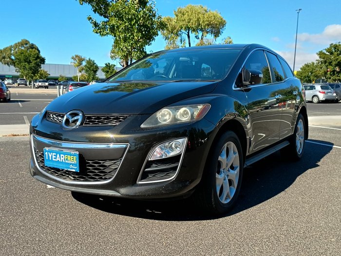 2009 Mazda CX-7 Luxury ER Series 1 MY07 Four Wheel Drive Sparkling Black