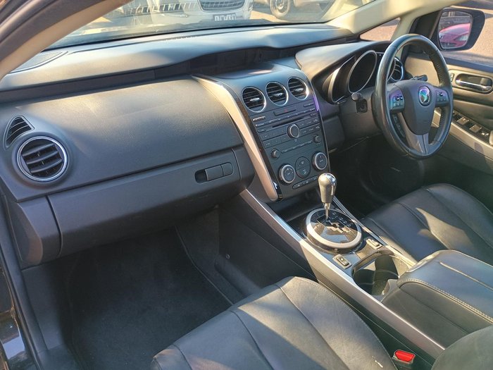 2009 Mazda CX-7 Luxury ER Series 1 MY07 Four Wheel Drive Sparkling Black