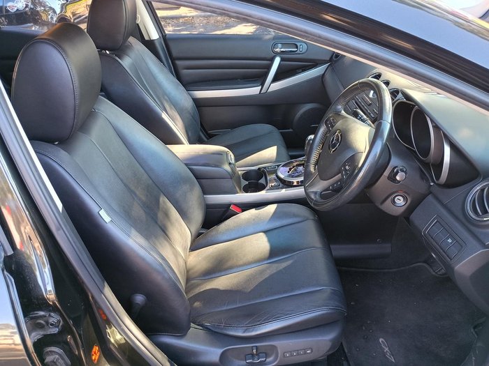 2009 Mazda CX-7 Luxury ER Series 1 MY07 Four Wheel Drive Sparkling Black