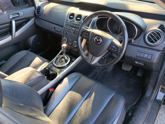 2009 Mazda CX-7 Luxury ER Series 1 MY07 Four Wheel Drive Sparkling Black