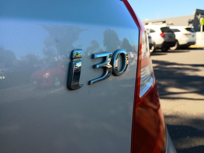 2010 Hyundai i30 SX FD MY10 Continental Silver