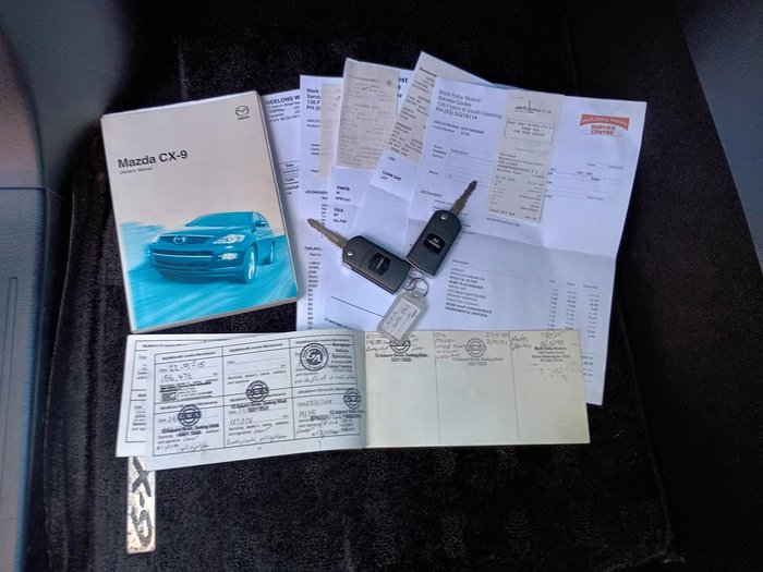 2008 Mazda CX-9 Luxury TB Series 1 Four Wheel Drive Sparkling Black