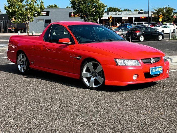 2005 Holden Ute SS VZ Redhot