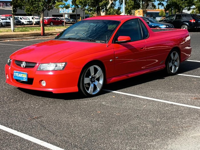 2005 Holden Ute SS VZ Redhot