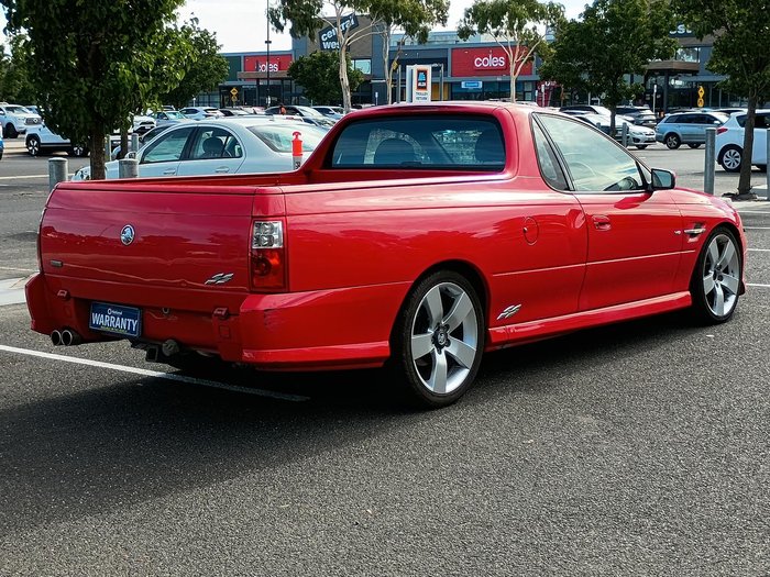 2005 Holden Ute SS VZ Redhot