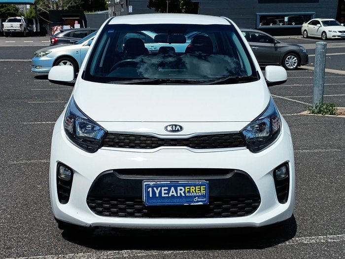 2018 Kia Picanto S JA MY19 Clear White