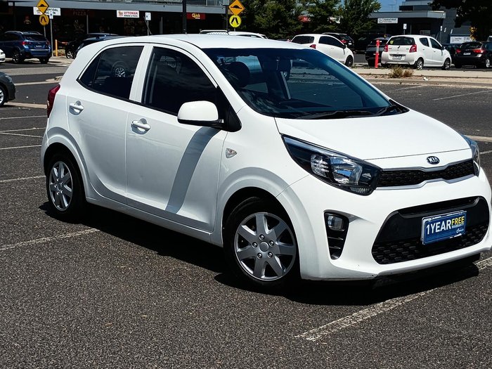 2018 Kia Picanto S JA MY19 Clear White