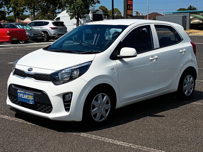 2018 Kia Picanto S JA MY19 Clear White