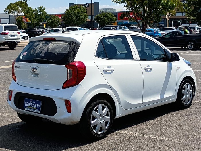 2018 Kia Picanto S JA MY19 Clear White