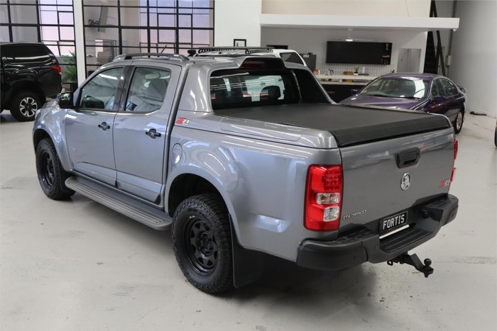 2016 Holden Colorado Z71 RG MY17 4X4 Dual Range Satin Steel Grey
