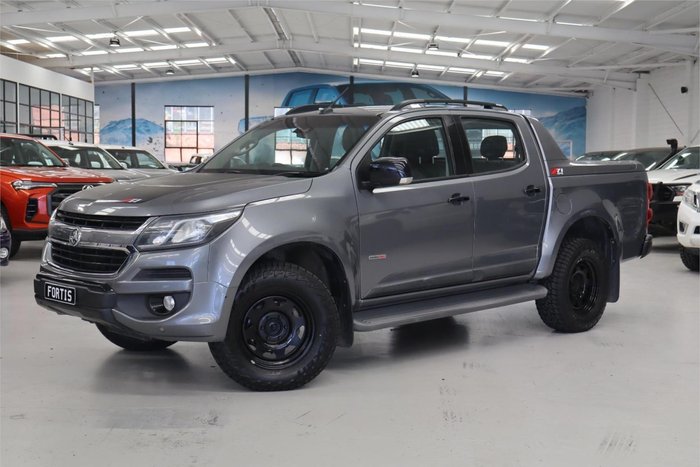 2016 Holden Colorado Z71 RG MY17 4X4 Dual Range Satin Steel Grey
