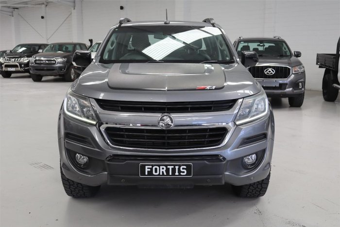 2016 Holden Colorado Z71 RG MY17 4X4 Dual Range Satin Steel Grey